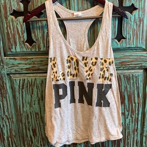 SOLD Victoria’s Secret Pink Leopard tank